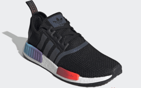 阿迪达斯NMD变色龙配色 adidas NMD R1 阿迪达斯黑色NMD系列鞋款官图释出 货号：FW4365