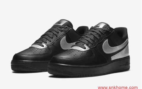 耐克空军3M联名 3M x Nike Air Force 1 Low 耐克空军3M反光新款发售日期 货号：CT2299-001