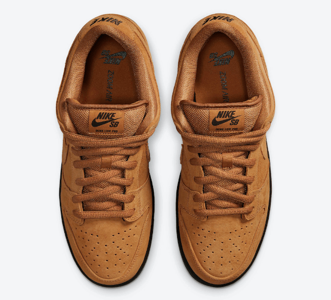 BQ6817-204, Nike SB Dunk Low “Wheat Mocha”, 耐克Dunk小麦低帮, 耐克小麦板鞋, 莆田耐克货源